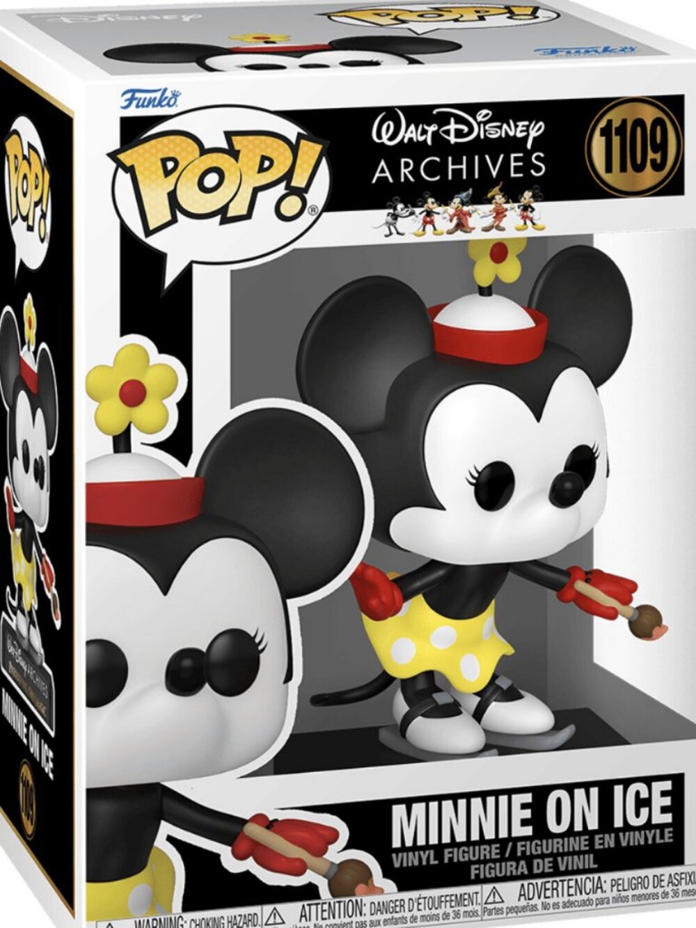 Funko Pop Minnie on Ice #1109 Walt Disney Archives New in Box NIB